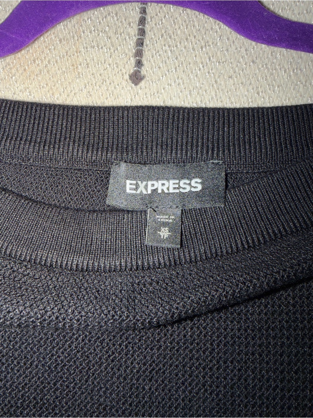 Express Dolman Sleeve Crop light Sweater (XS) - Picture 10 of 14